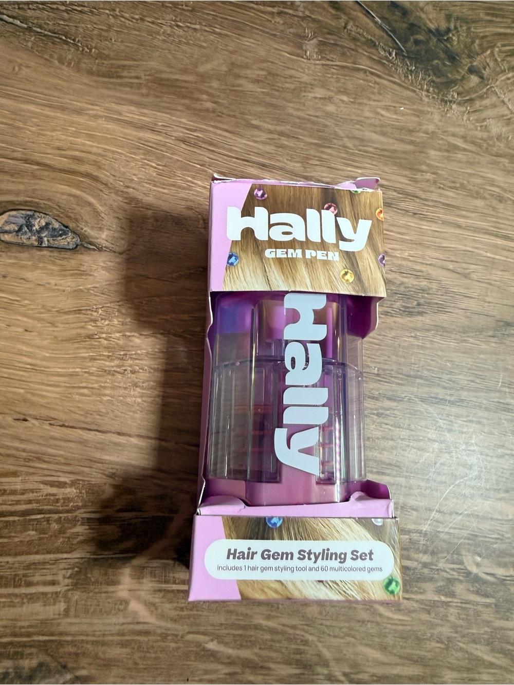 Hally Hair Gem Pen Set NIB